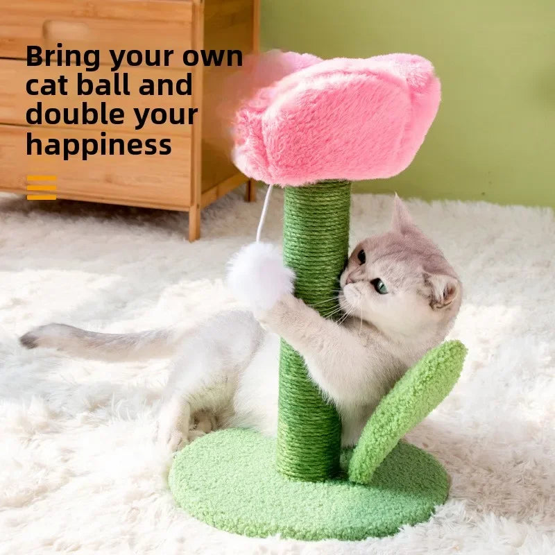 Tulip Sisal Cat Scratching Post