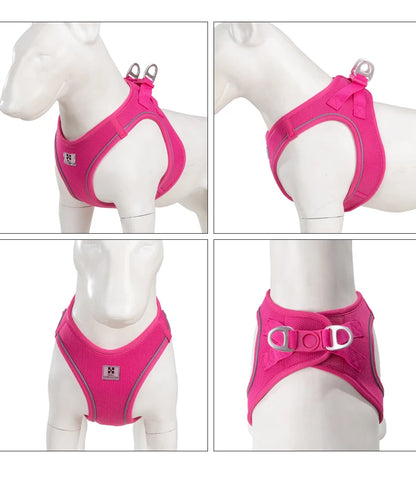 Reflective Dog Harness & Leash Set
