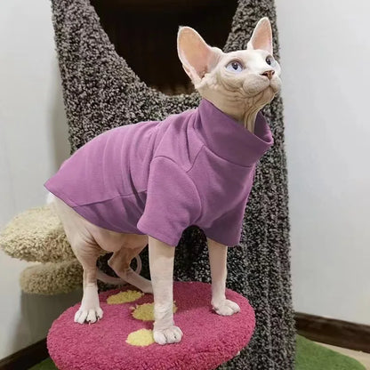 Soft Cotton Sphynx Cat Top