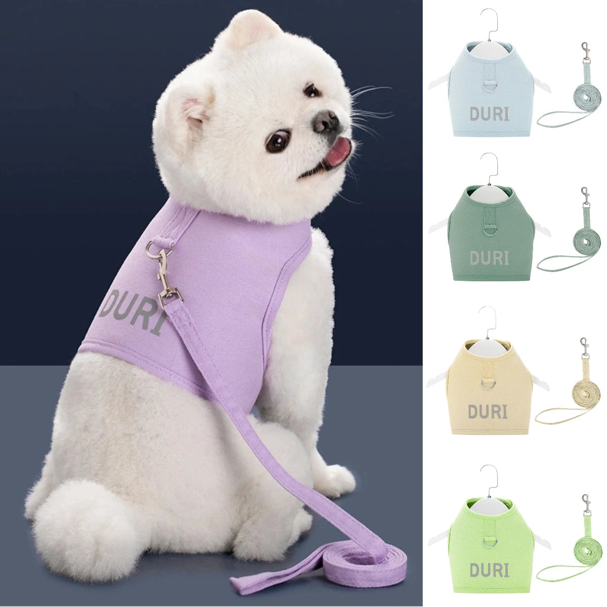 Escape-Proof Pet Vest Harness & Leash