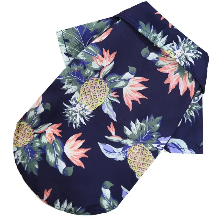 Hawaiian Dog Beach Shirt