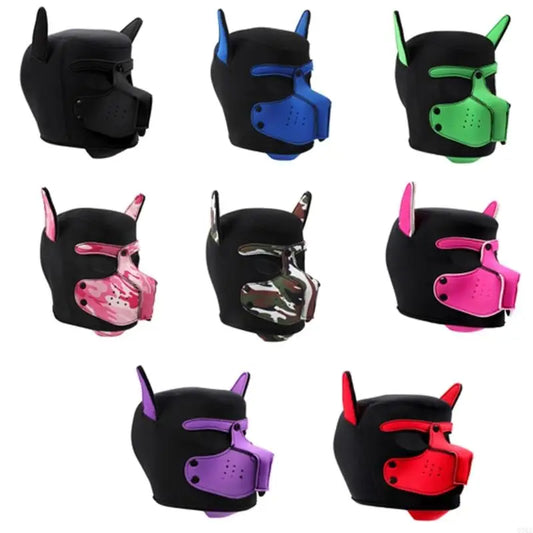 Halloween Dog Head Mask