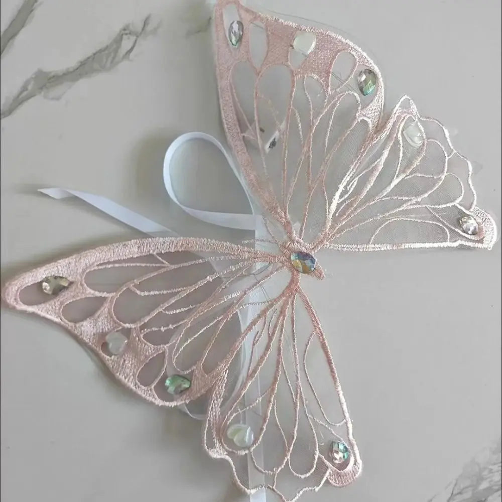 Glowing Butterfly Wings Pet Accessory