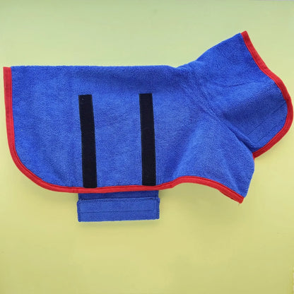 Quick-Dry Dog Bathrobe