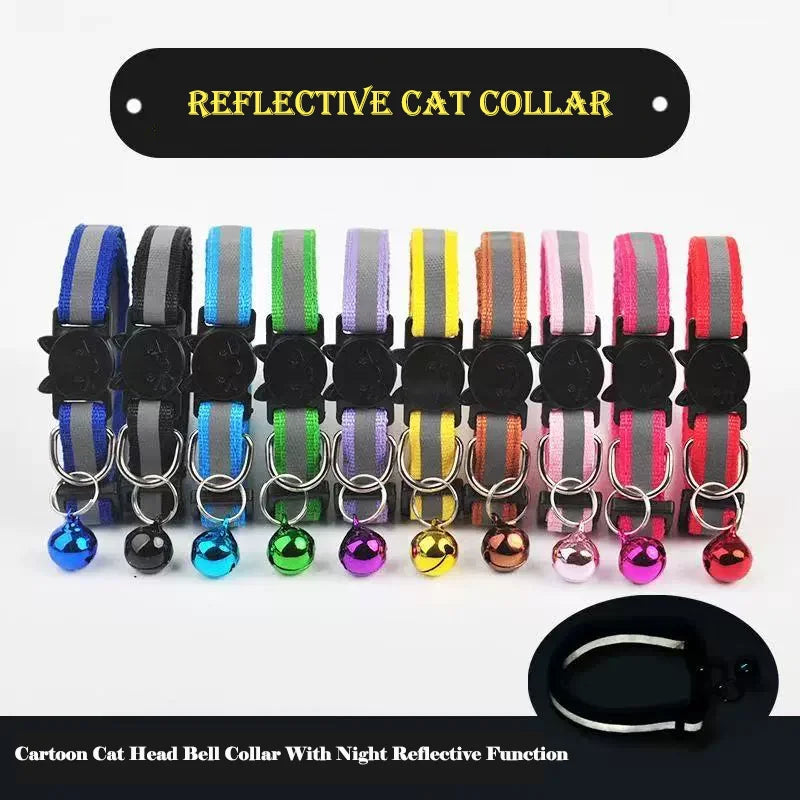 Reflective Breakaway Cat Collar