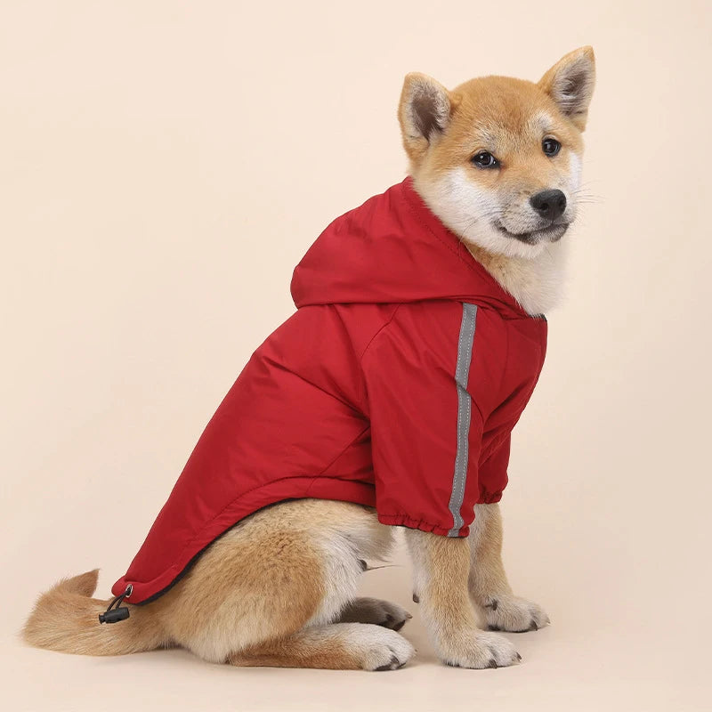 Waterproof Hooded Winter Dog Coat