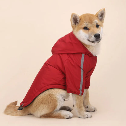 Waterproof Hooded Winter Dog Coat
