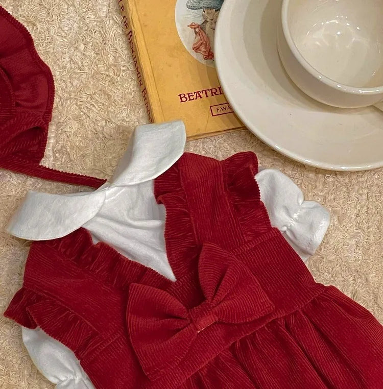 Christmas Princess Dog Dress