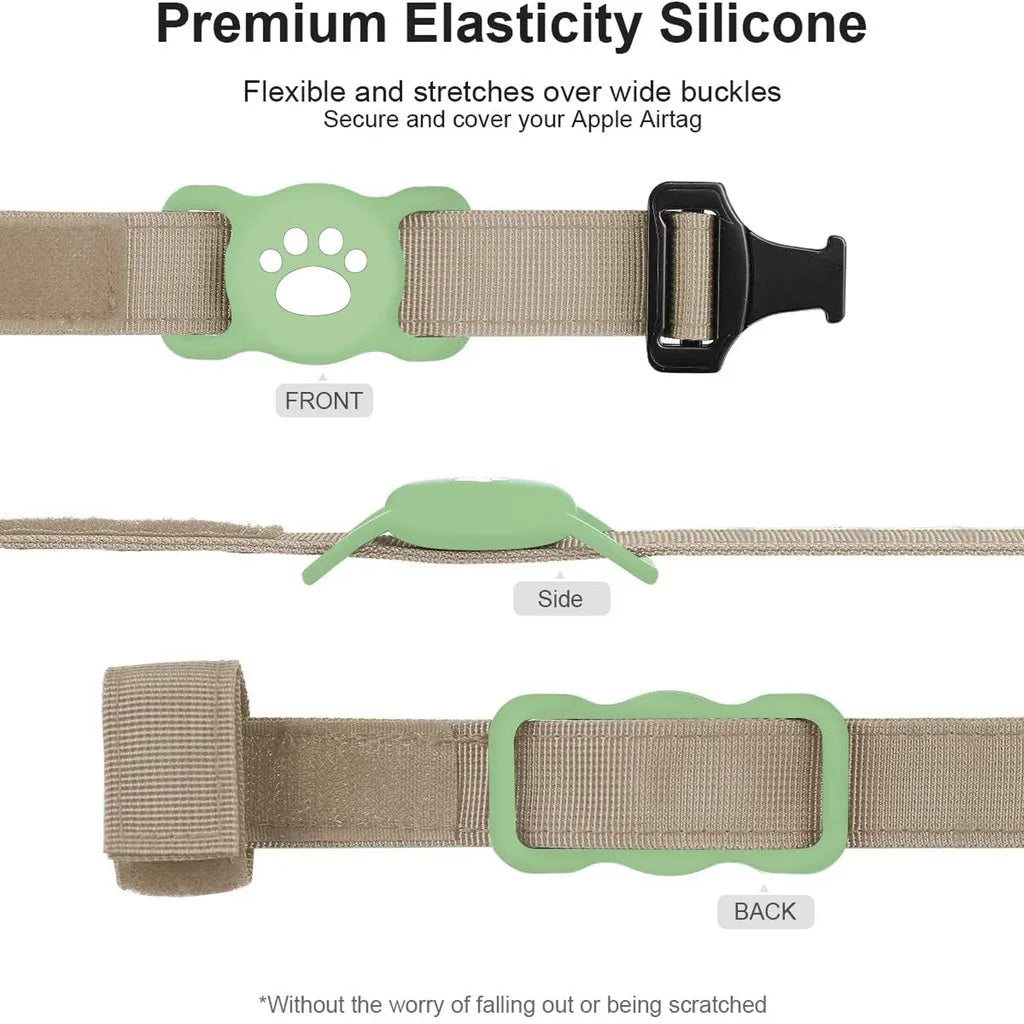 Silicone AirTag Collar Holder