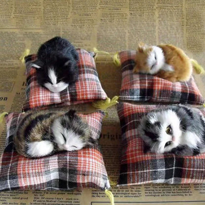 Plush Simulation Cat Cushion
