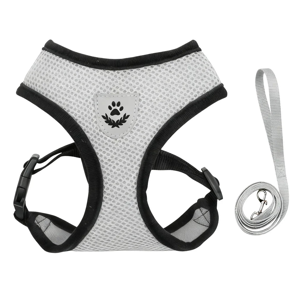 Reflective Cat Harness & Leash Set