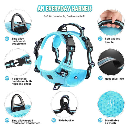 Padded No-Pull Dog Harness