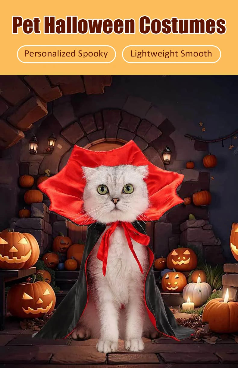 Vampire Cape Pet Costume
