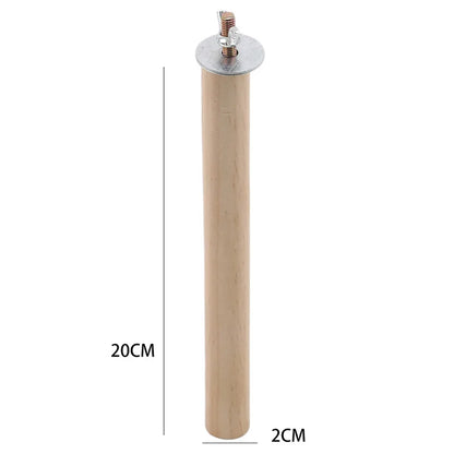 Natural Wood Bird Perch Stick
