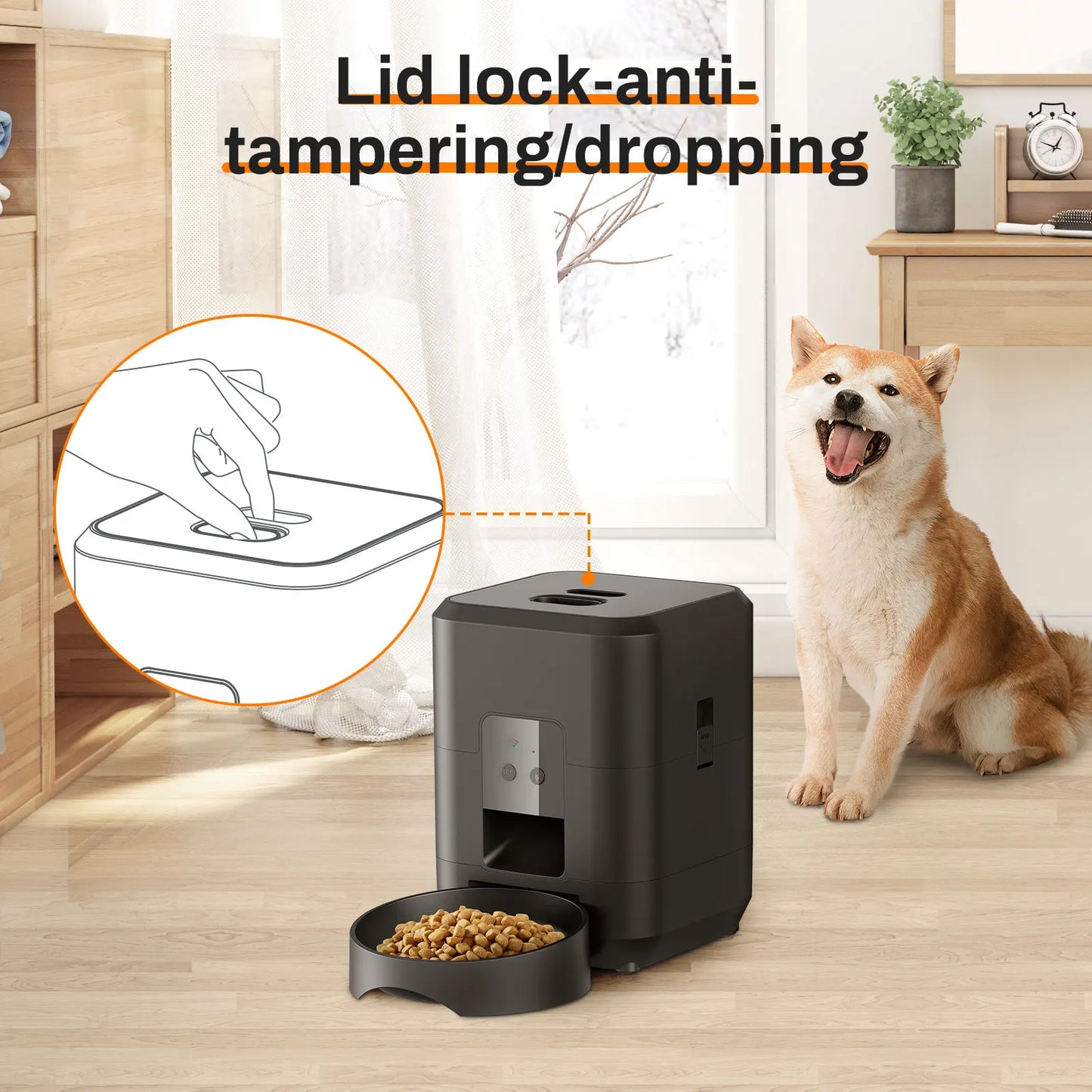 Automatic Timed Pet Feeder