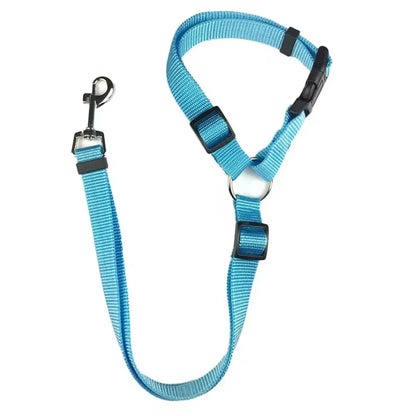 2-in-1 Dog Car Seat Belt & Leash