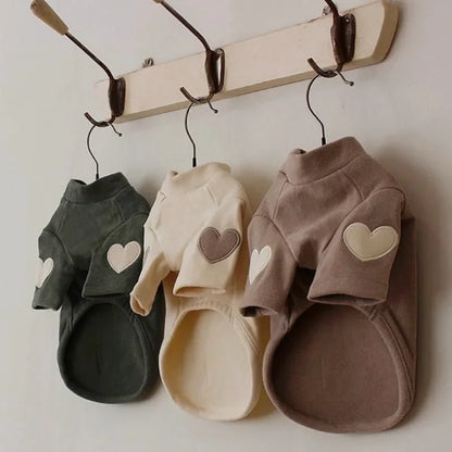 Love Bear Winter Pet Hoodie