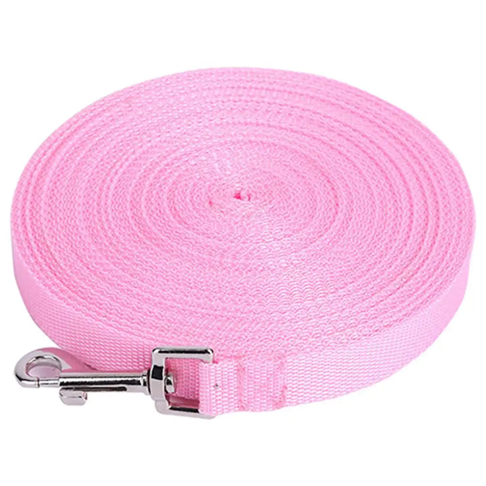 Nylon Dog Training Leashes Pet Supplies Walking Harness Collar Leader Rope For Dogs Cat 3M 6M 10M 15M 20M