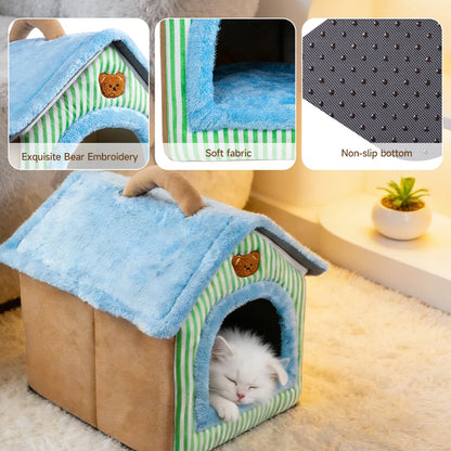 Foldable Pet Cave House