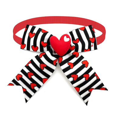 Valentine's Day Dog Bow Ties (Bulk Pack)