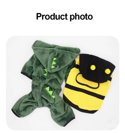 Dinosaur Hoodie Pet Costume