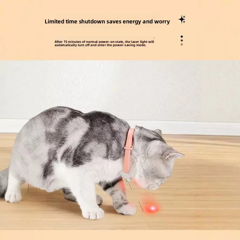 Automatic Laser Cat Teaser Collar