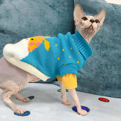 Cosy Knit Cat Sweater