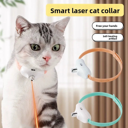 Automatic Laser Cat Teaser Collar